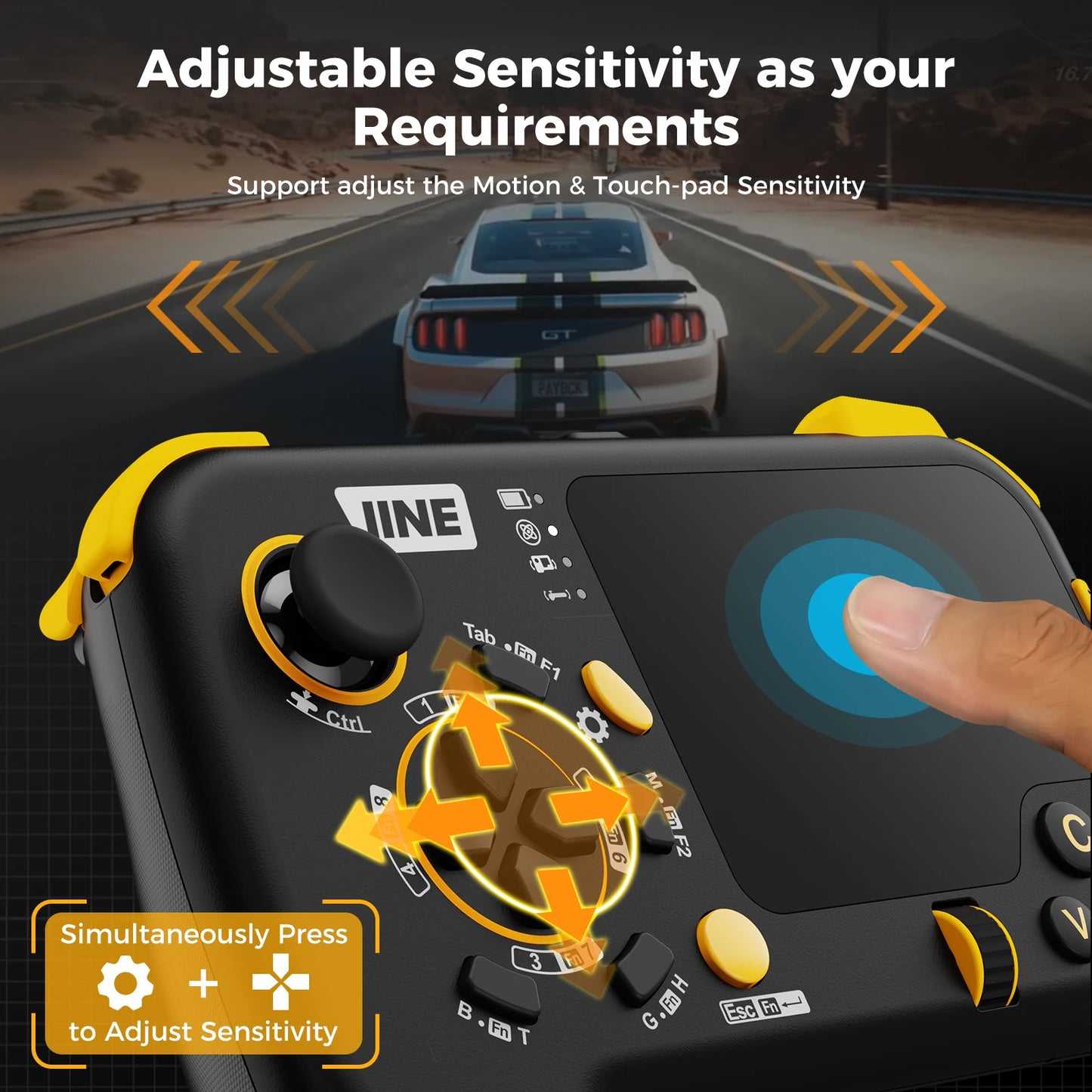 وحدة تحكم لاسلكية متكاملة