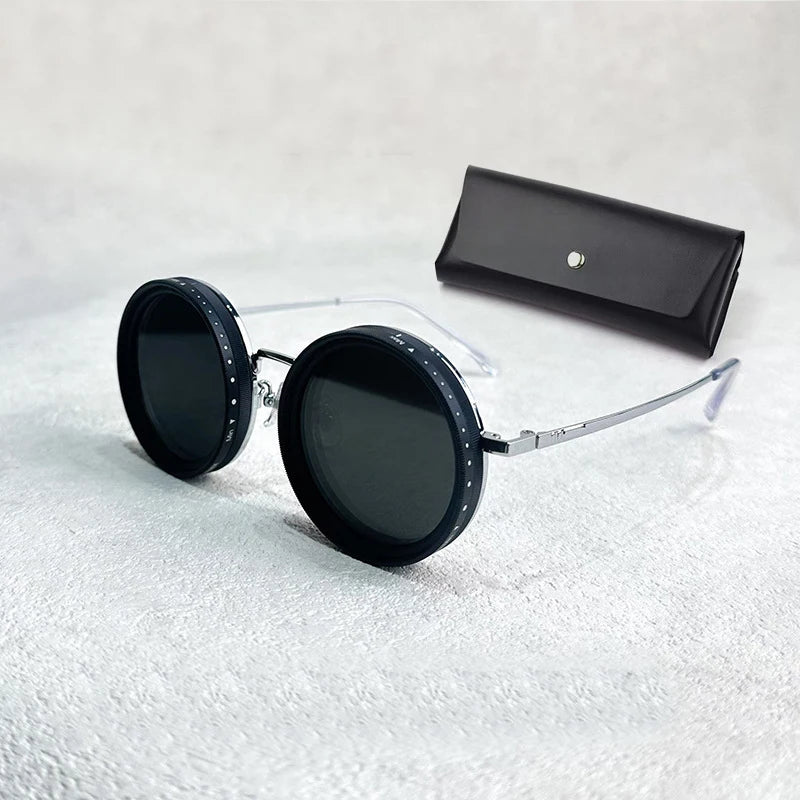 نظارة شمسية مستقطبة بتقنية ND متغيرة