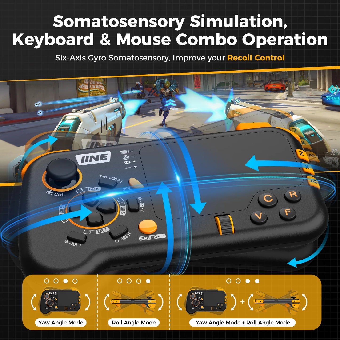 وحدة تحكم لاسلكية متكاملة