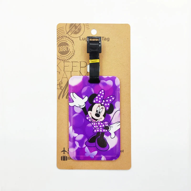 تاق شنطة سفر بتصميم ميكي وميني – لحفظ معلوماتك بلمسة ديزني أنيقة