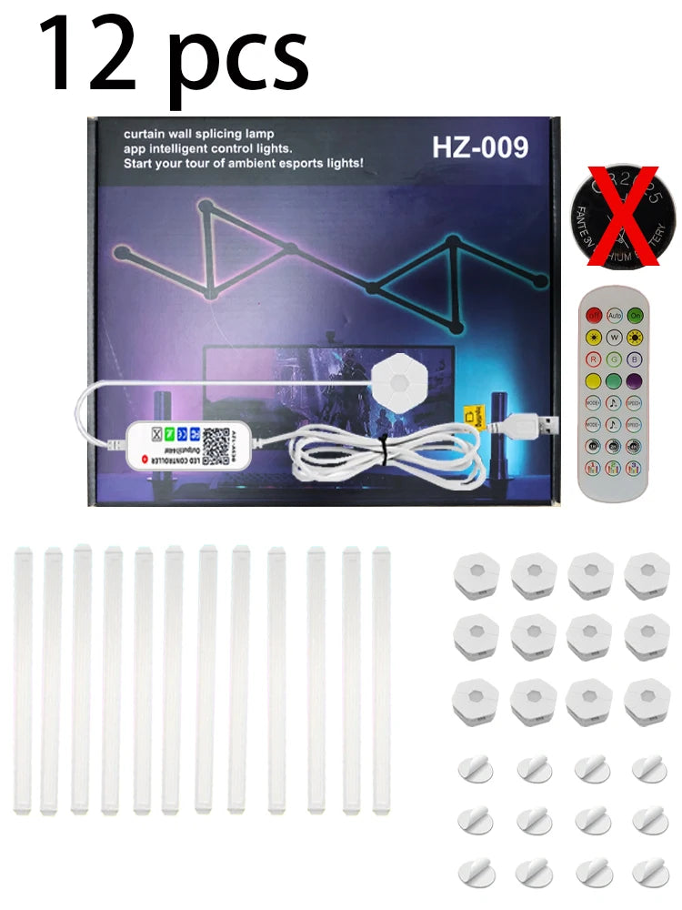 شريط إضاءة ذكي RGBIC – إضاءة خلفية تفاعلية مع الموسيقى