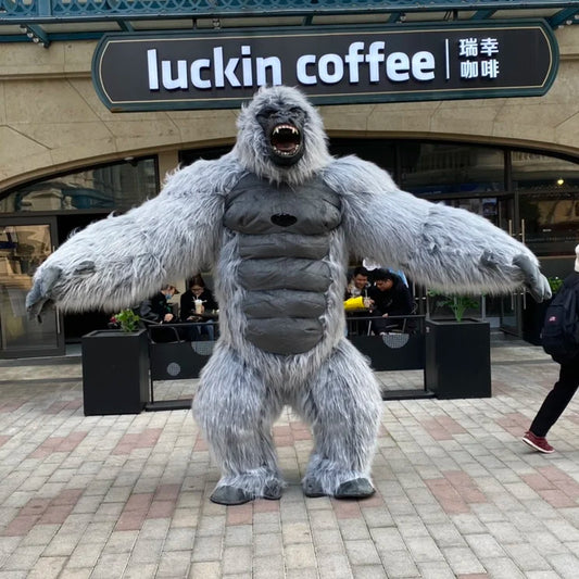 زي قرد أورانغوتان