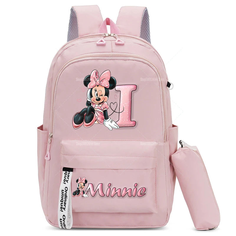 حقيبة ظهر ميني ماوس مع مقلمة