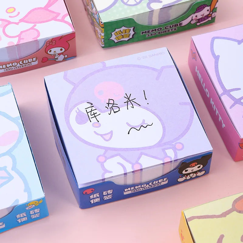 مجموعة 250 ورقة ملاحظات لاصقة