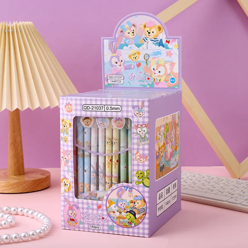 مجموعة 12 قلم جل قابل للمسح من ديزني