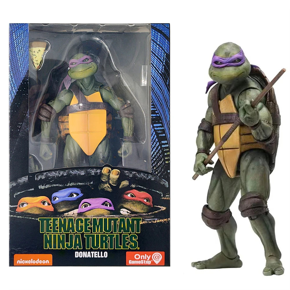 مجسمات سلاحف النينجا – إصدار أفلام TMNT من NECA | تماثيل مفصلية قابلة للحركة