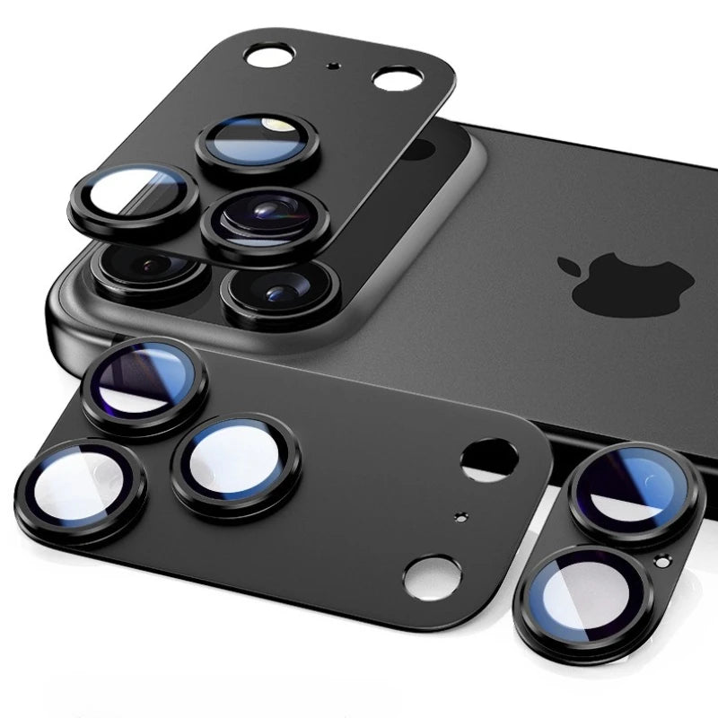 غطاء حماية عدسة الكاميرا MERCIVERRE بإطار معدني – حماية فاخرة لعدسات iPhone 17 Series