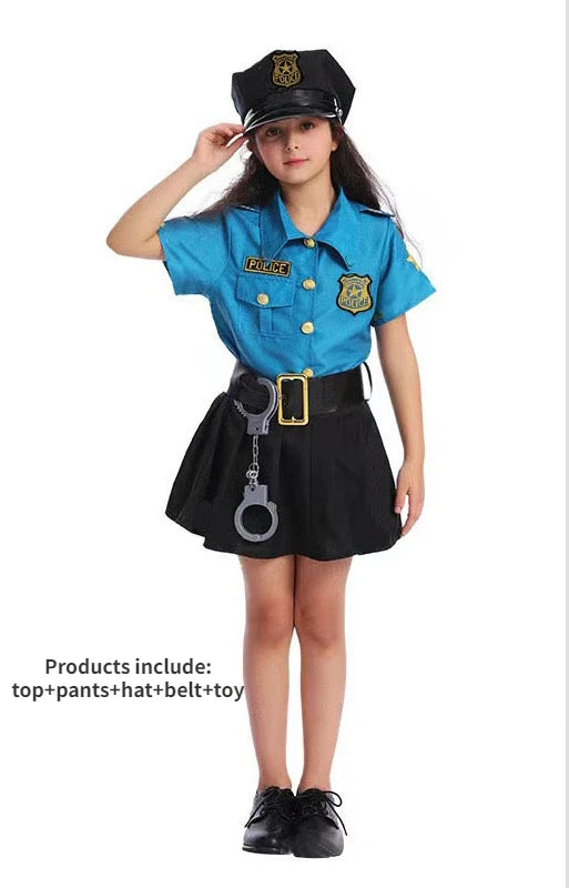 زي شرطي للأطفال