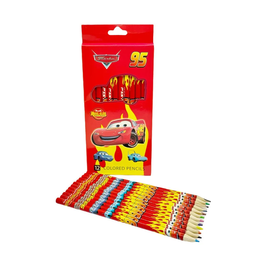 مجموعة 12 قلم رصاص من ديزني بتصميم ستتش