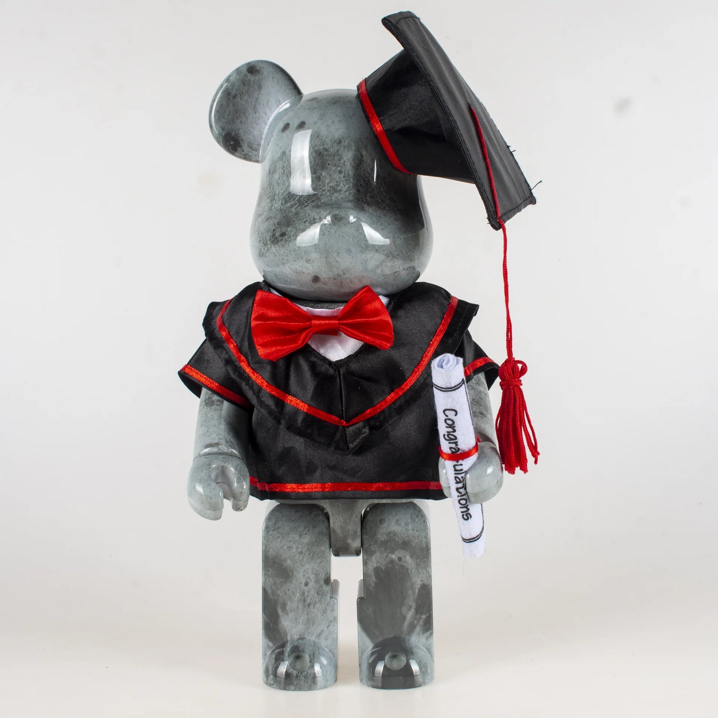 تمثال Bearbrick 400% بلباس التخرج – دمية ديكورية رائعة لهدية التخرج