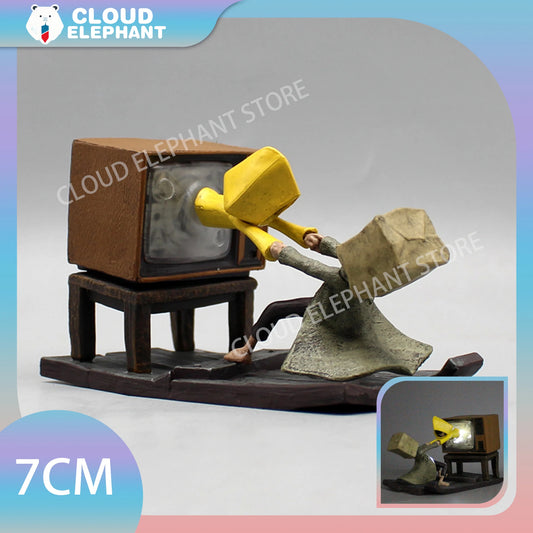 مجسمات لعبة Little Nightmares – شخصيات Six وMono