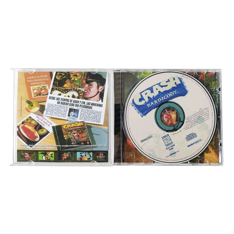 لعبة كراش بنديكوت – إصدار كلاسيكي للـ PS1 (نسخة ديسك)