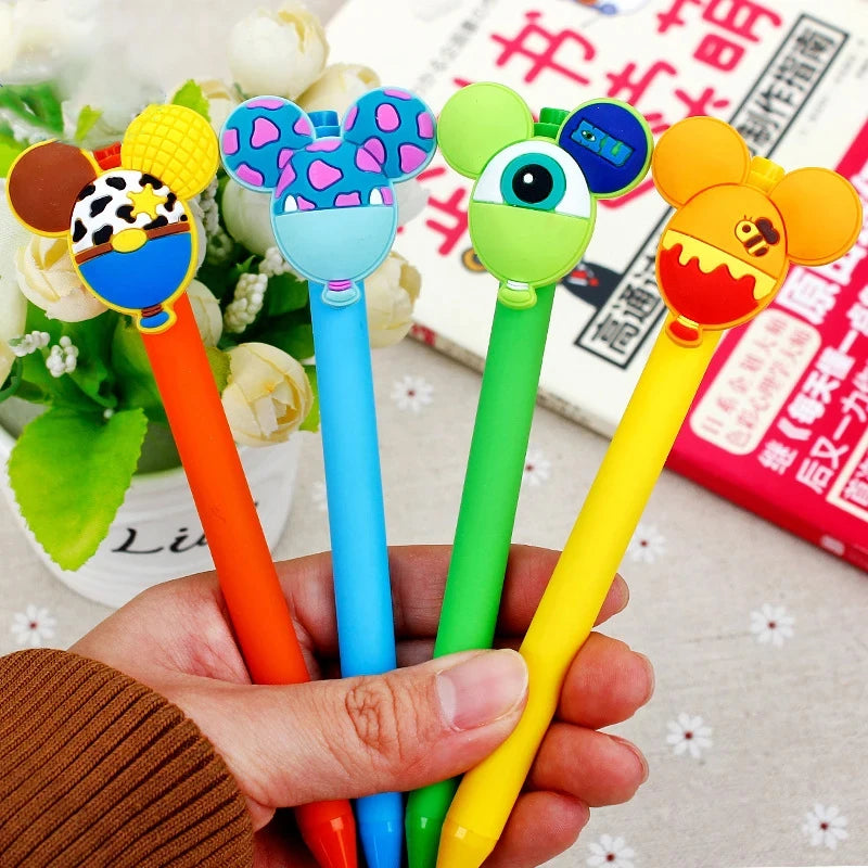 مجموعة 10 أقلام جيل كرتونية ميكي ماوس