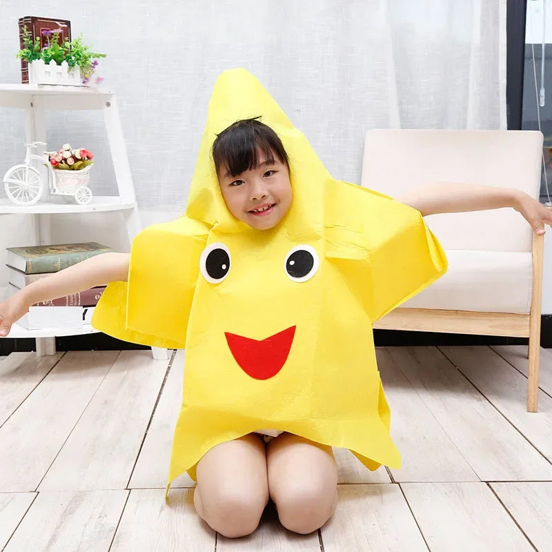 زي تنكري مضحك بشكل موزة – للكبار والأطفال، أولاد وبنات | زي فواكه وخضروات للعائلة