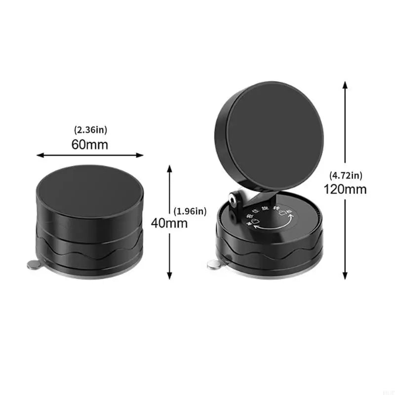 حامل جوال للسيارة مغناطيسي 360° – تثبيت قوي وسهل بيد واحدة