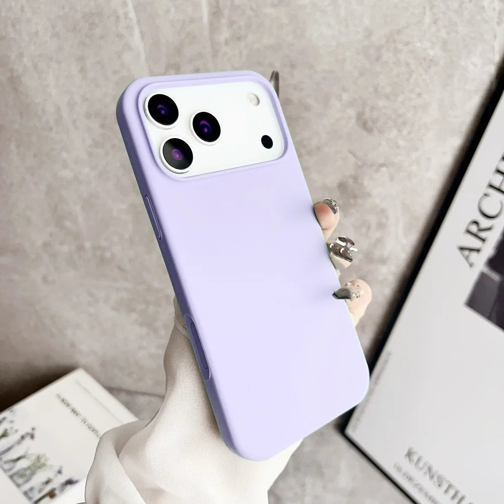 كفر آيفون سيليكون رسمي أصلي – حماية ناعمة بتصميم أنيق ومتين