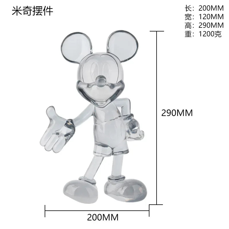تمثال ميني ماوس العصري – مجسم ديكوري من الراتنج بحجم 20/30 سم