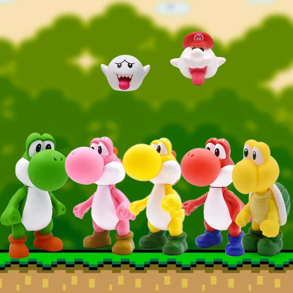 مجسمات شخصيات Super Mario – لويجي، يوشي، كابي، بو، دونكي كونغ، وغيرها
لعب تجميعية من عالم ماريو الشهير