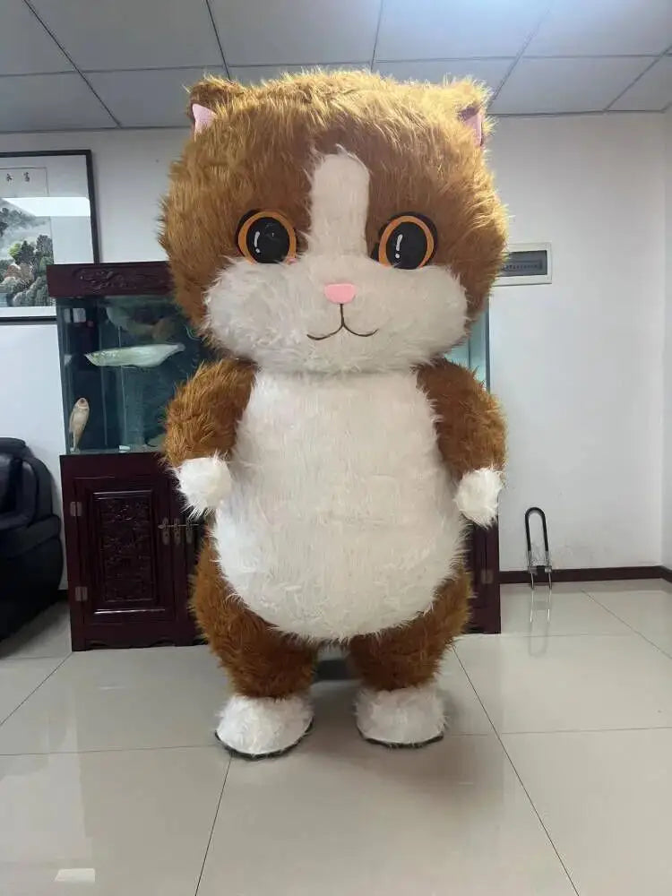 زي تميمة قابل للنفخ – دب قطبي أو باندا