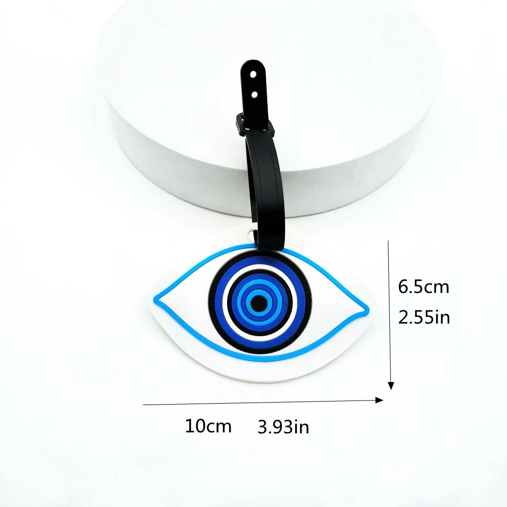 تاق شنطة سفر ستايل  – أزرق، متوفر بـ1 أو 3 قطع، للحماية من فقدان الشنط أثناء السفر