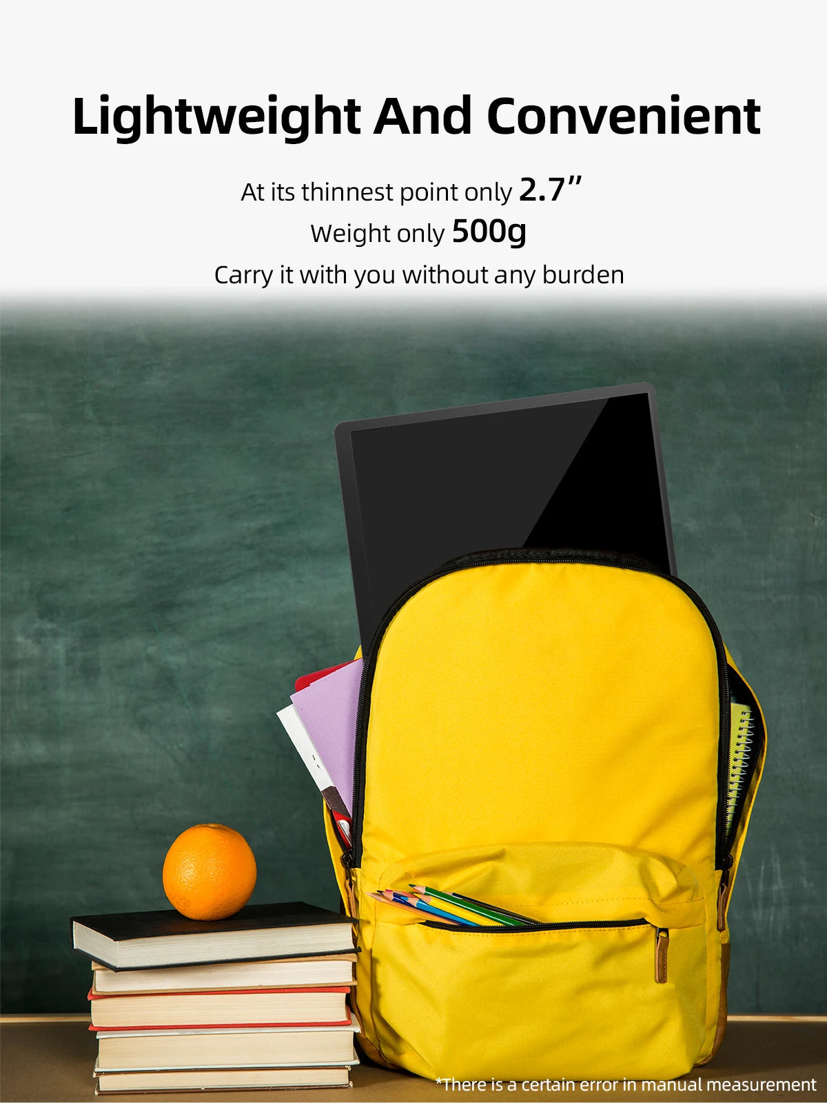 شاشة ZSUS المحمولة 14 إنش – بدقة 2K (2160×1440) وتحديث 60 هرتز | شاشة عرض إضافية مثالية للألعاب والعمل مع أجهزة متعددة