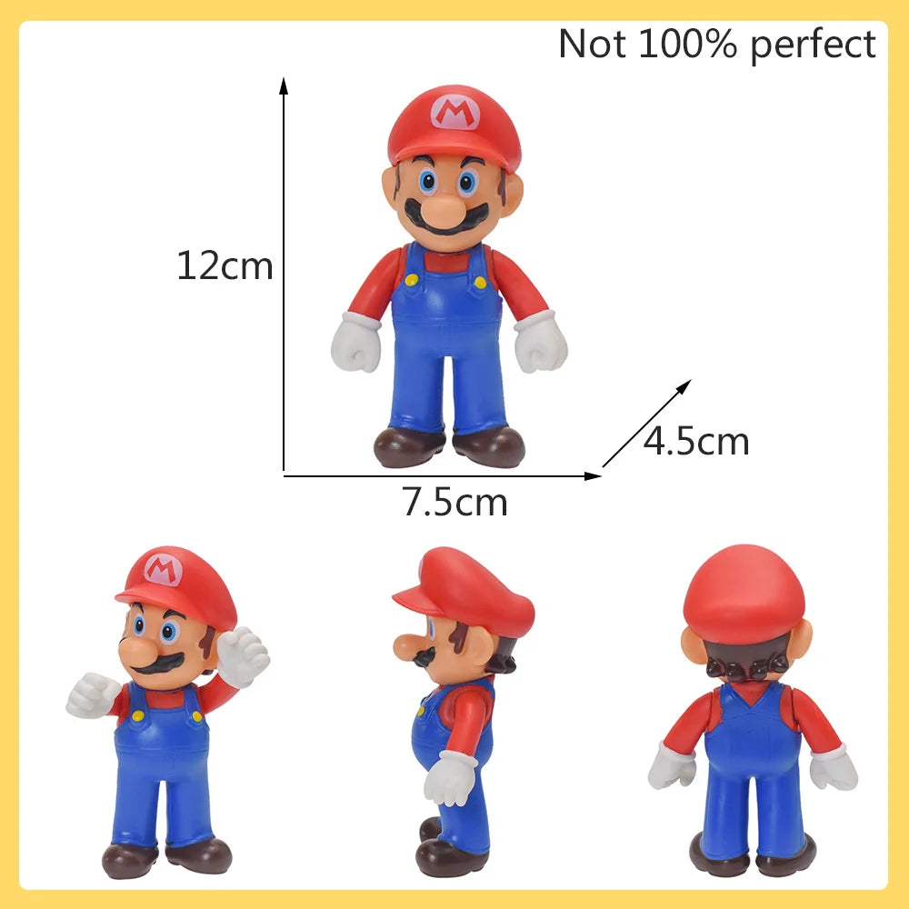 مجسمات شخصيات Super Mario – لويجي، يوشي، كابي، بو، دونكي كونغ، وغيرها
لعب تجميعية من عالم ماريو الشهير