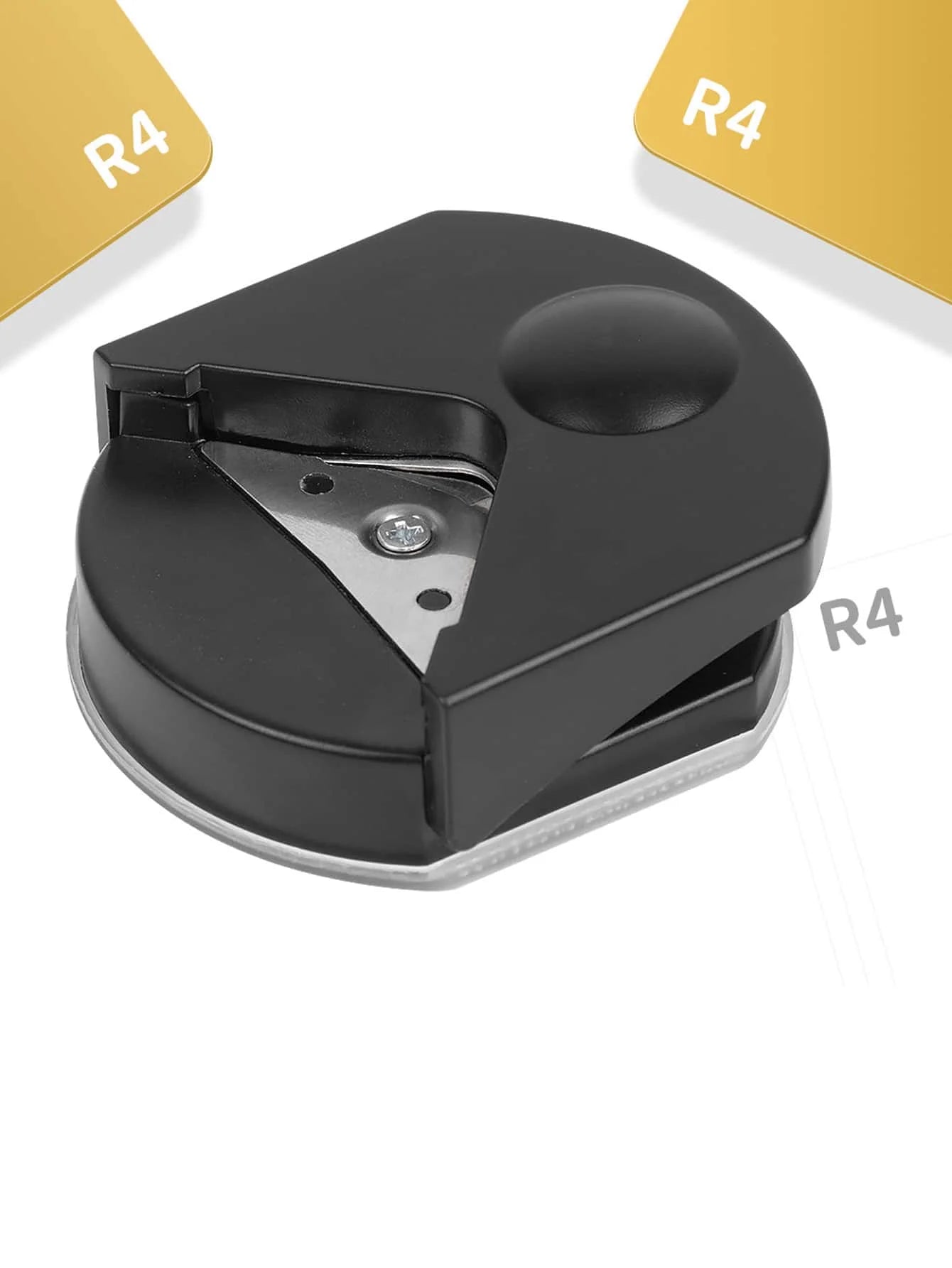 أداة تقطيع زوايا الورق – بزاوية نصف قطر 4mm، مثالية للصور والأوراق والكروت