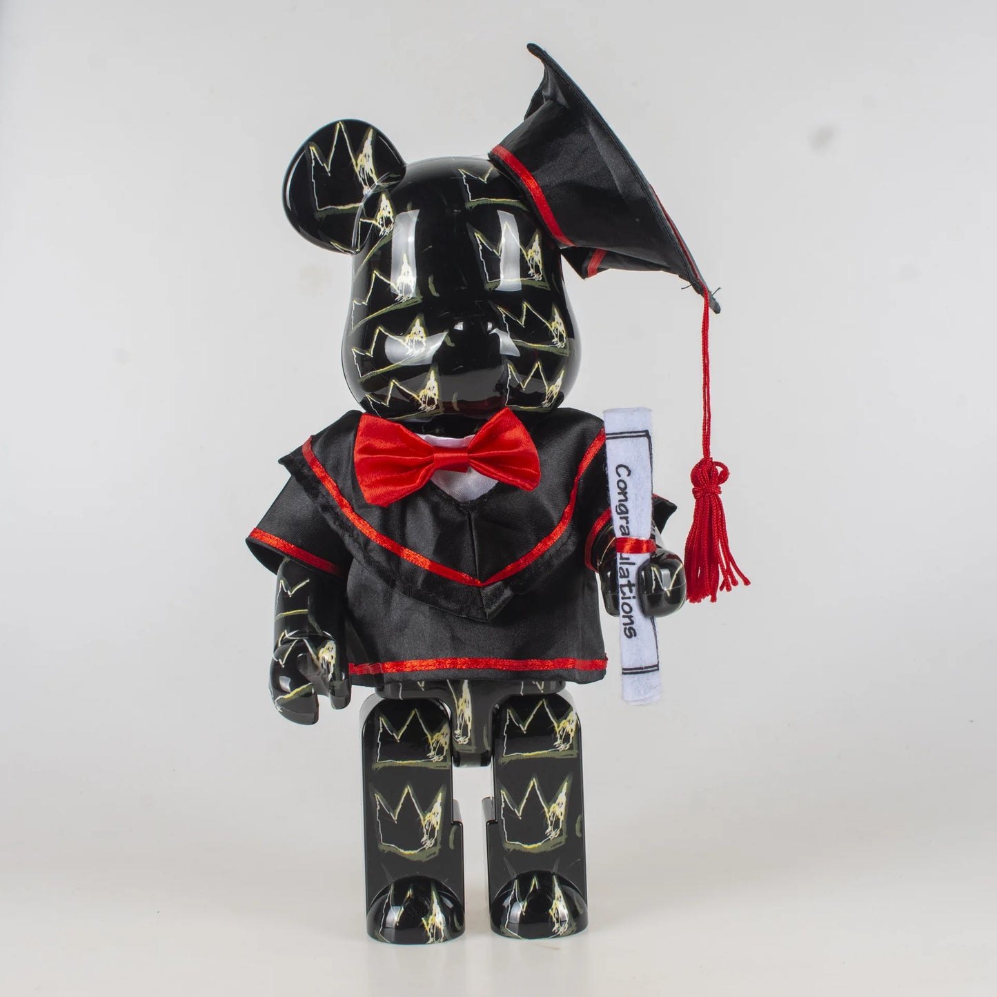 تمثال Bearbrick 400% بلباس التخرج – دمية ديكورية رائعة لهدية التخرج