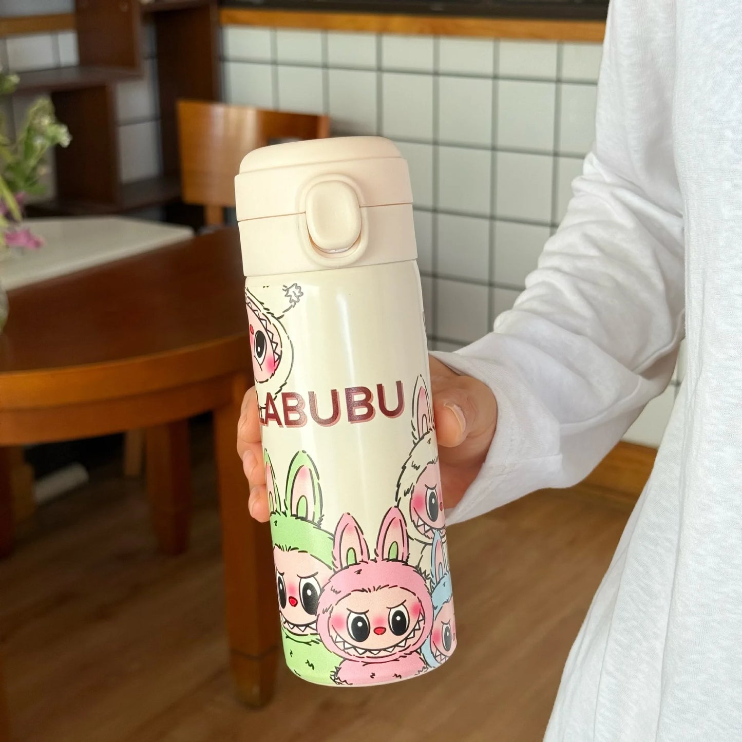 كوب لابوبو عالي الجمال – كوب حافظ للحرارة والتبريد من ستانلس ستيل