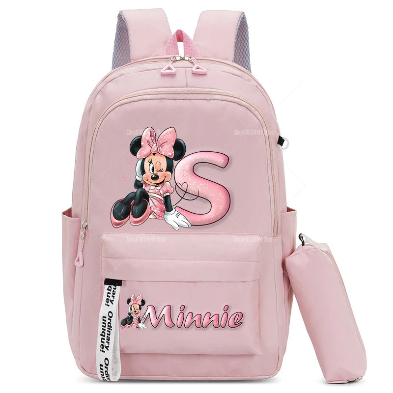 حقيبة ظهر ميني ماوس مع مقلمة