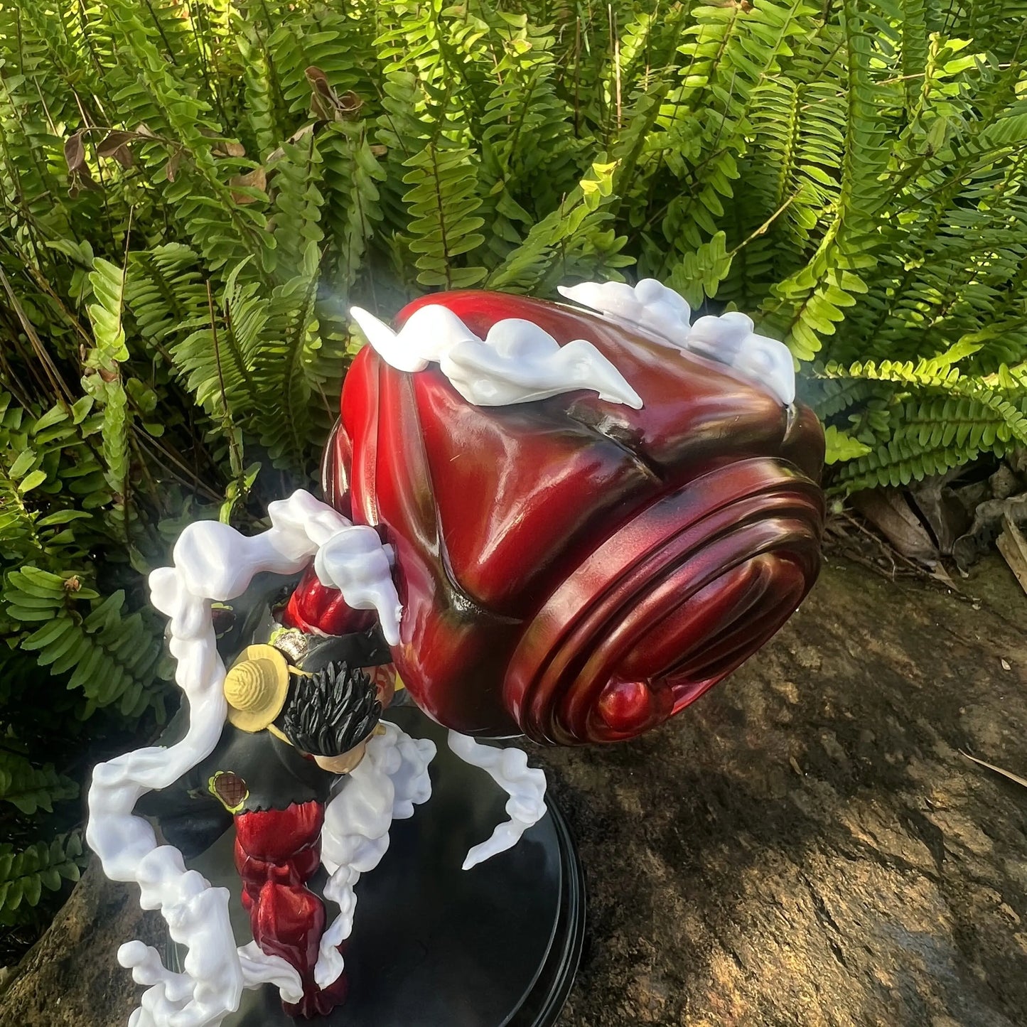 مجسم أنمي ون بيس 24 سم – تمثال ملك القرد العظيم غون 4 ولوفي | تمثال قابل للتجميع وزخرفة وهدايا عيد الميلاد