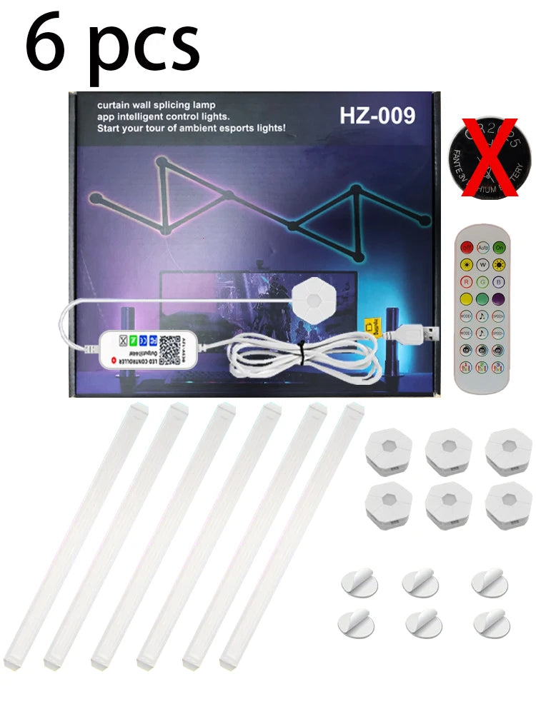 شريط إضاءة ذكي RGBIC – إضاءة خلفية تفاعلية مع الموسيقى