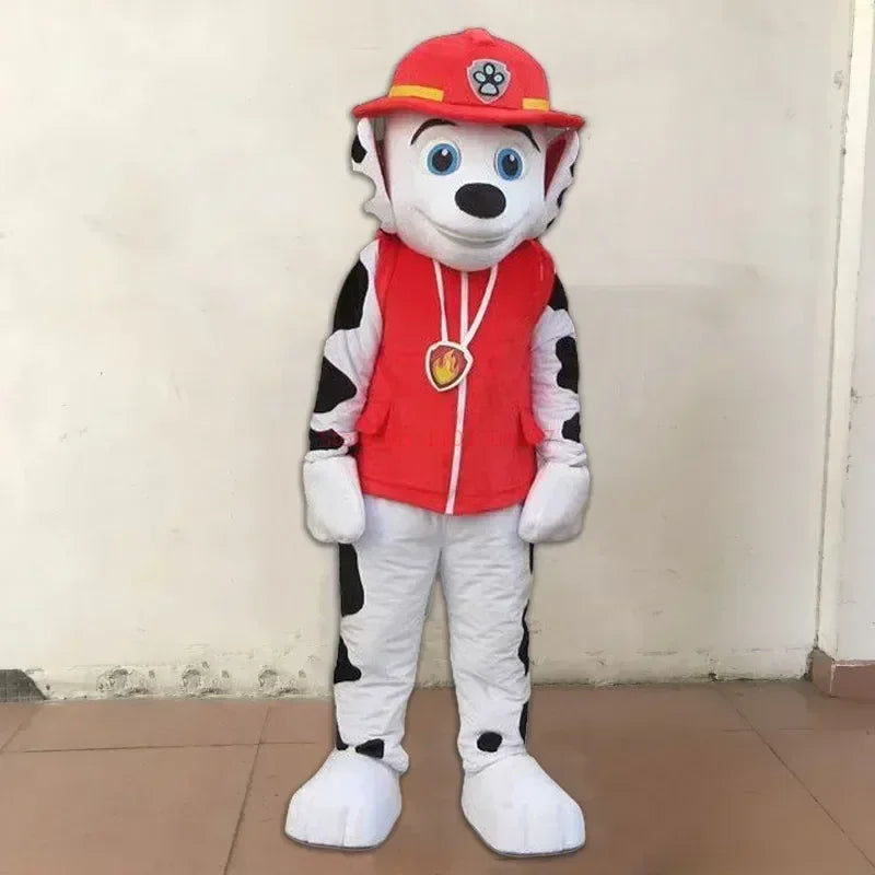 زي تميمة شخصيات "باو باترول" للكبار – طقم تمثيلي كامل للمناسبات الإعلانية والحفلات