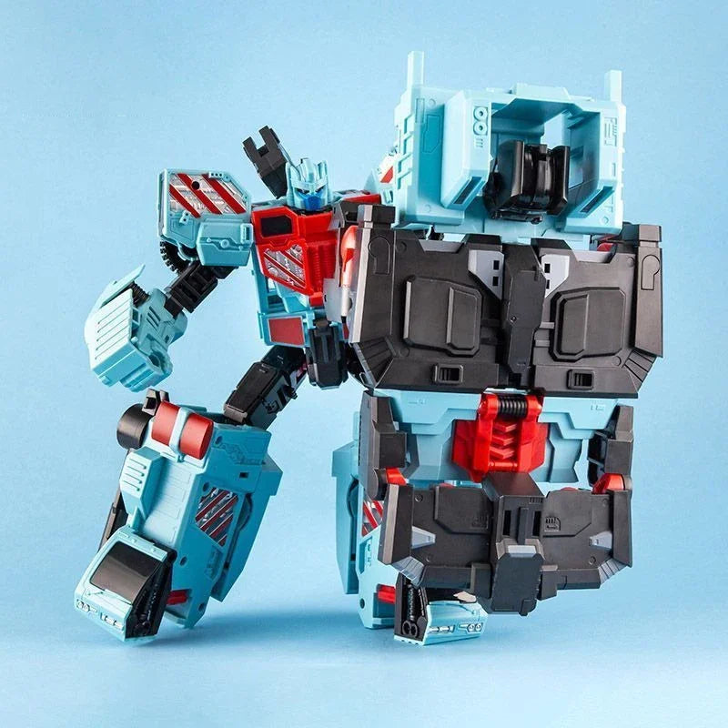 لعبة روبوت متحول 5 في 1 – Demon Knight Defensor DK05 | مجموعة كاملة (DK01 - DK04) | إصدار ضخم قابل للتحول