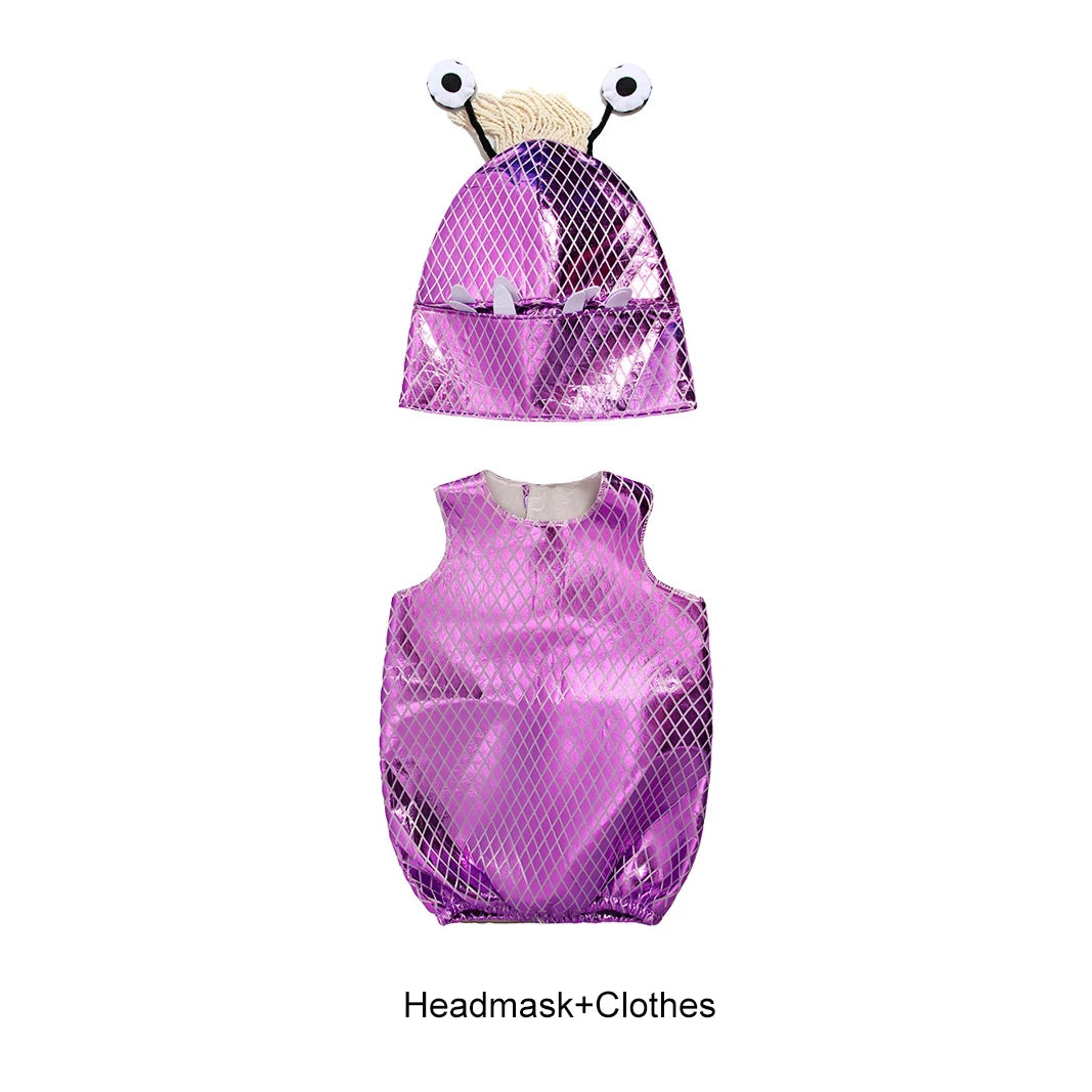 زي تنكري لوحش كرتوني للأطفال – مستوحى من أفلام الأنمي والرسوم المتحركة | مثالي للهالوين والحفلات التنكرية