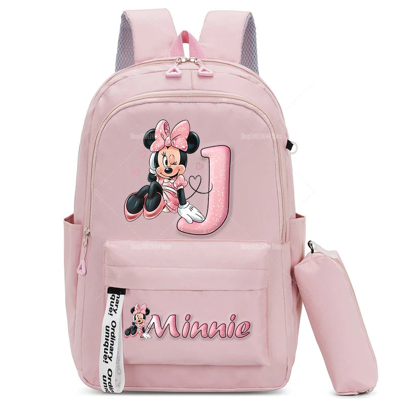 حقيبة ظهر ميني ماوس مع مقلمة