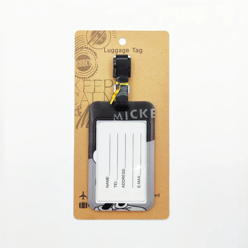 تاق شنطة سفر بتصميم ميكي وميني – لحفظ معلوماتك بلمسة ديزني أنيقة