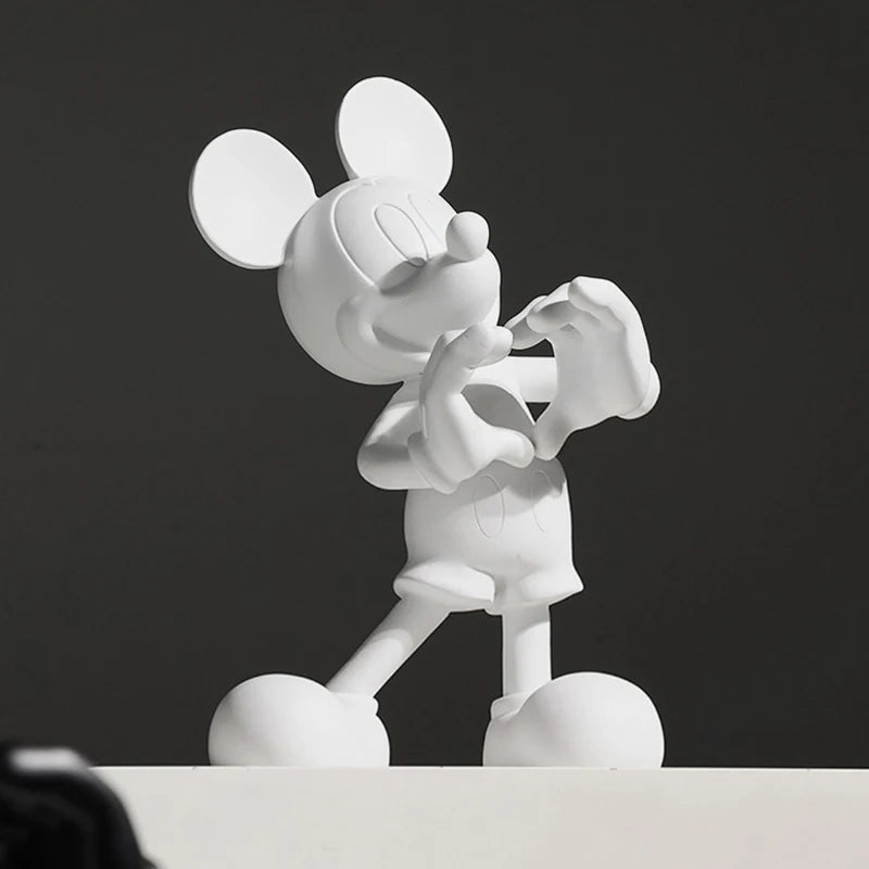 تمثال ديكوري فني – تصميم كرتوني من الراتنج لتزيين زوايا المنزل والمكتب