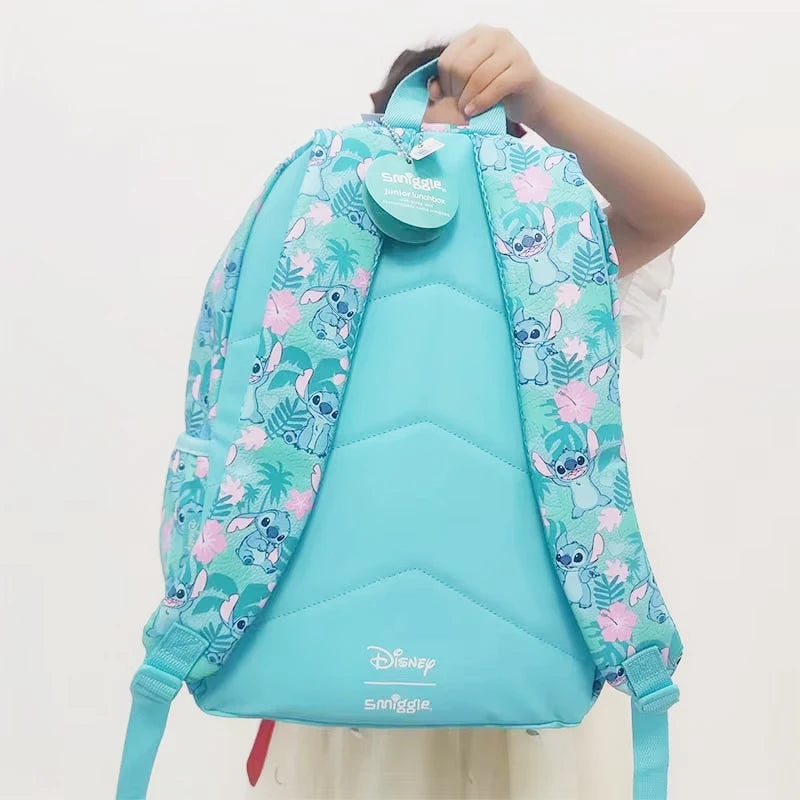 حقائب مدرسية سمايغل أستراليا الجديدة – حقيبة ظهر ديزني ستيتش، حقيبة غداء، زجاجة ماء، هدية للطلاب – تباع القطع بشكل منفصل.