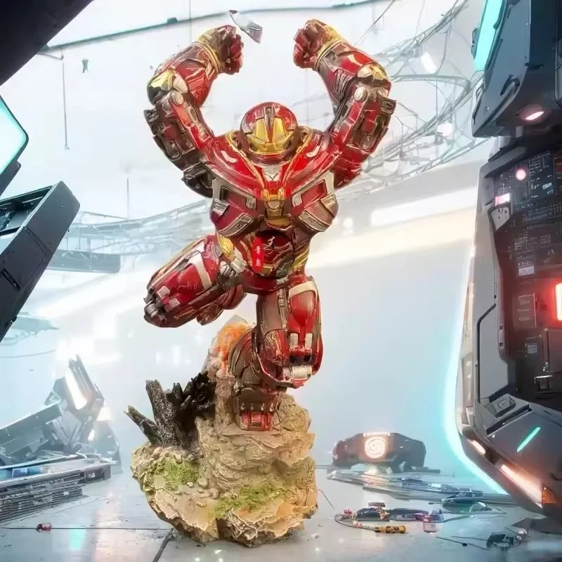 تمثال هالك – درع المعركة المضاد لهالك | من سلسلة Marvel GK | تصميم راتينج عالي الجودة