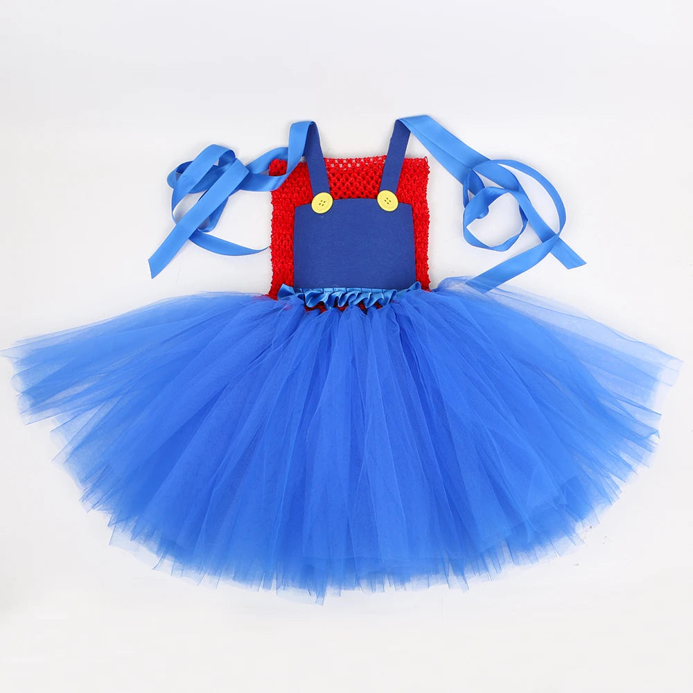 فستان تنكري للأطفال – شخصية الأميرة من لعبة سوبر ماريو