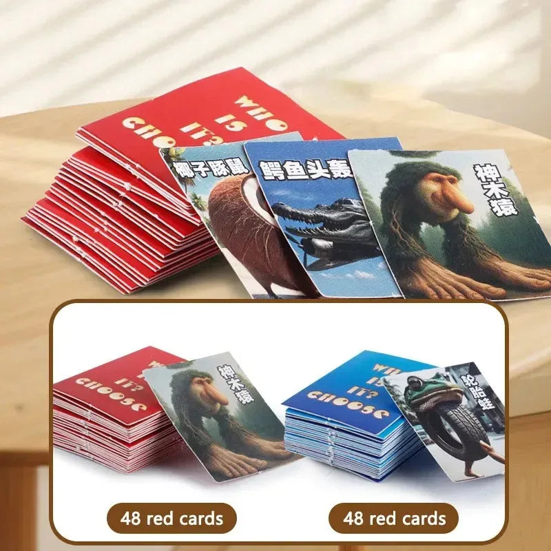 لعبة من أنا للتخمين – 98 بطاقة لتحدّي الذاكرة والمتعة