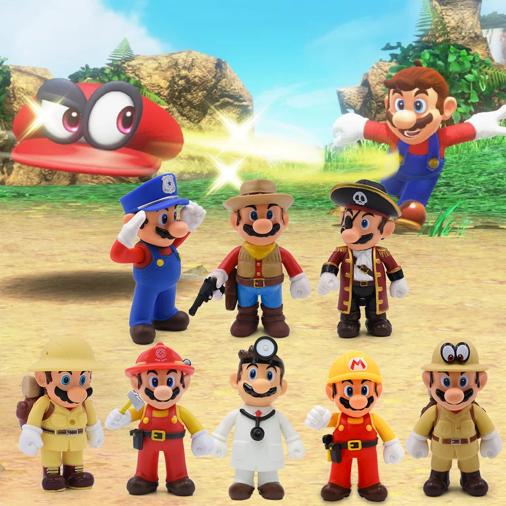 مجسمات شخصيات Super Mario – لويجي، يوشي، كابي، بو، دونكي كونغ، وغيرها
لعب تجميعية من عالم ماريو الشهير