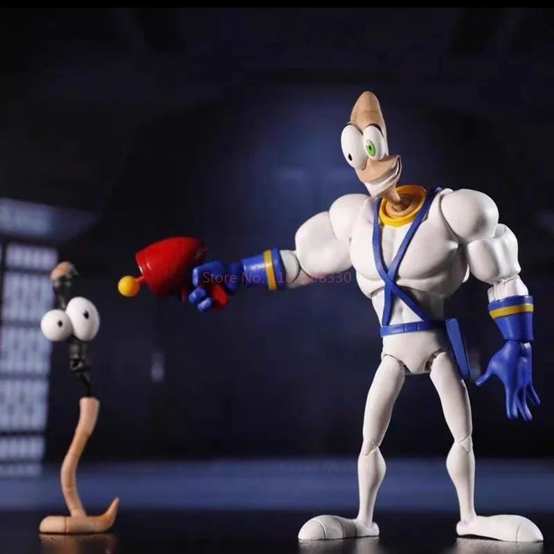مجسم Earthworm Jim وPsy-Crow