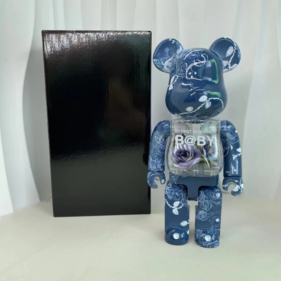 تمثال Bearbrick بحجم 400% (28 سم) – قطعة ديكور فاخرة للمنزل والمكتب