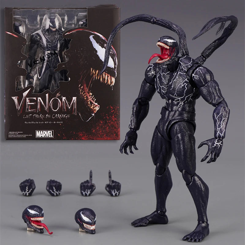 مجسم فينوم ضد سبايدر مان – إصدار Hasbro الرسمي من فيلم Venom 3: The Last Dance | تمثال أكشن فاخر لهواة مارفل