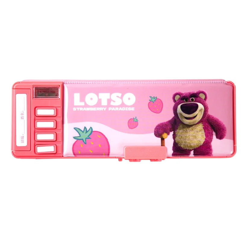 علبة أقلام متعددة الوظائف للأطفال من ديزني