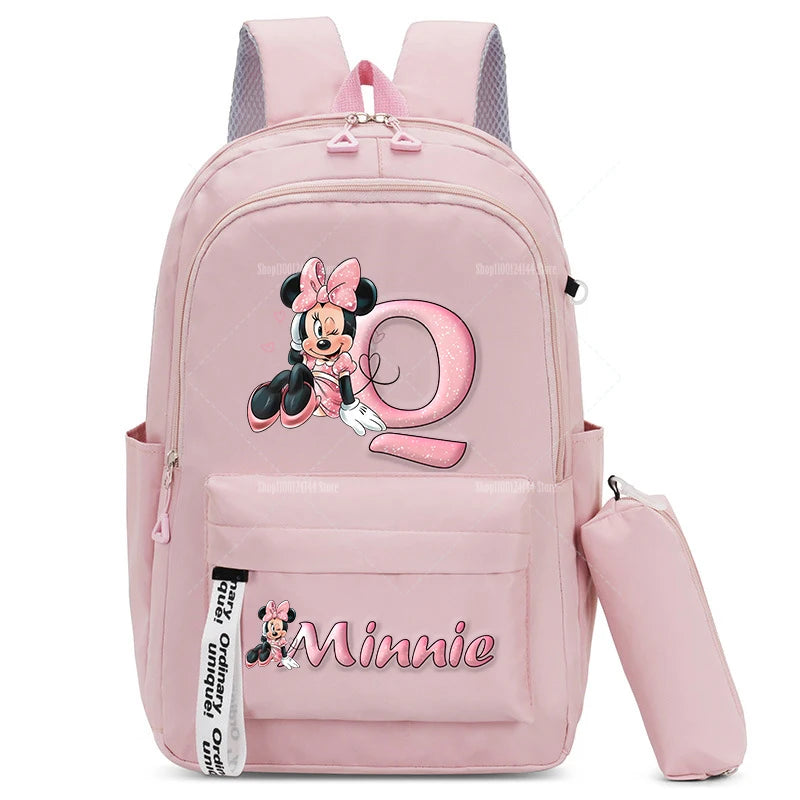 حقيبة ظهر ميني ماوس مع مقلمة
