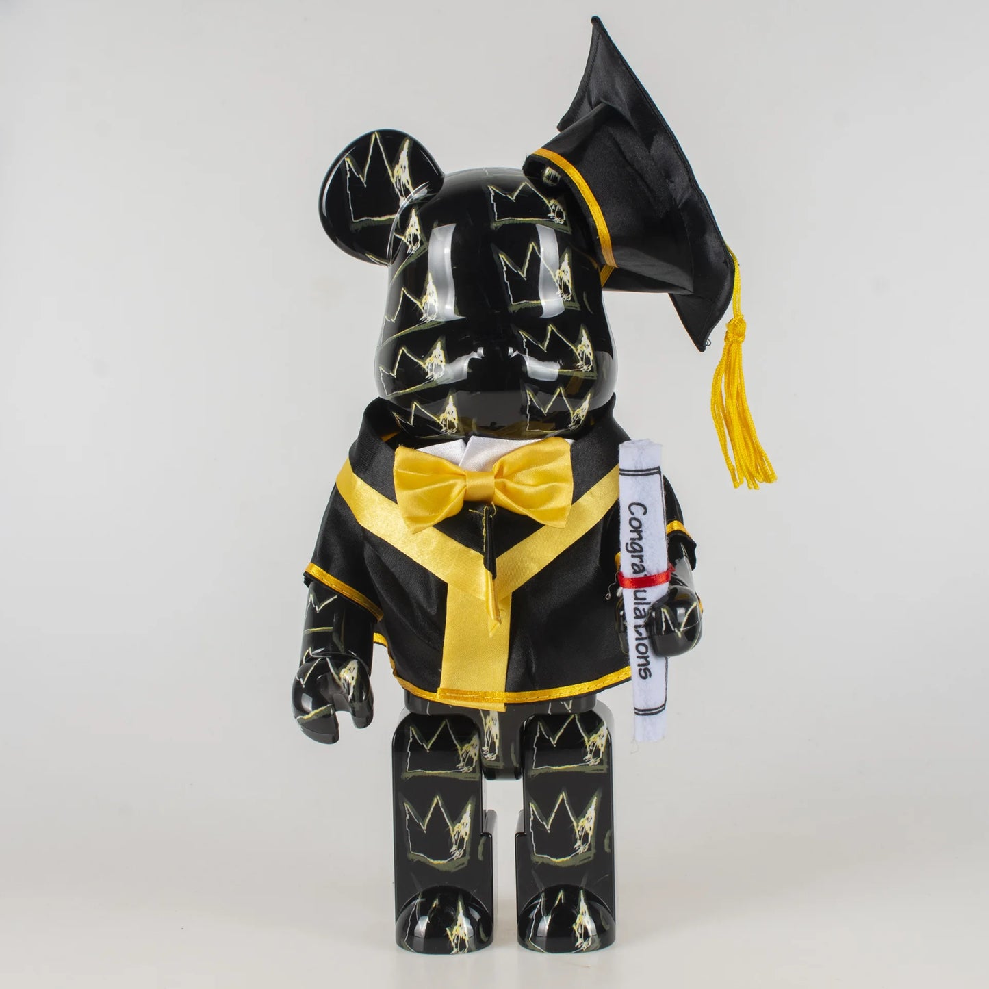 تمثال Bearbrick 400% بلباس التخرج – دمية ديكورية رائعة لهدية التخرج