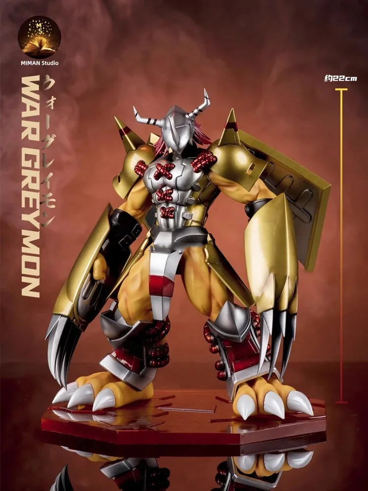 مجسم وار غري مون الأسود – من أنمي Digimon Adventure | ارتفاع 22 سم